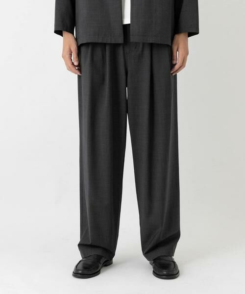 URBAN RESEARCH / アーバンリサーチ その他パンツ | 『セットアップ対応』『マシンウォッシャブル』ST WASHABLE WOOL EASY PANTS | 詳細12