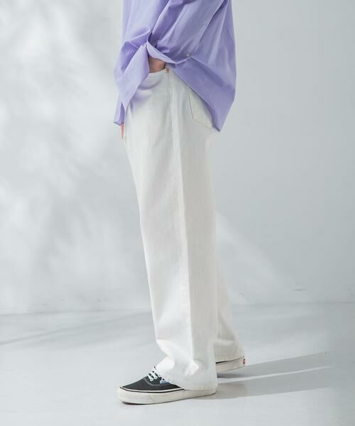 URBAN RESEARCH / アーバンリサーチ デニムパンツ | DENIM WIDE TAPERED PANTS | 詳細15