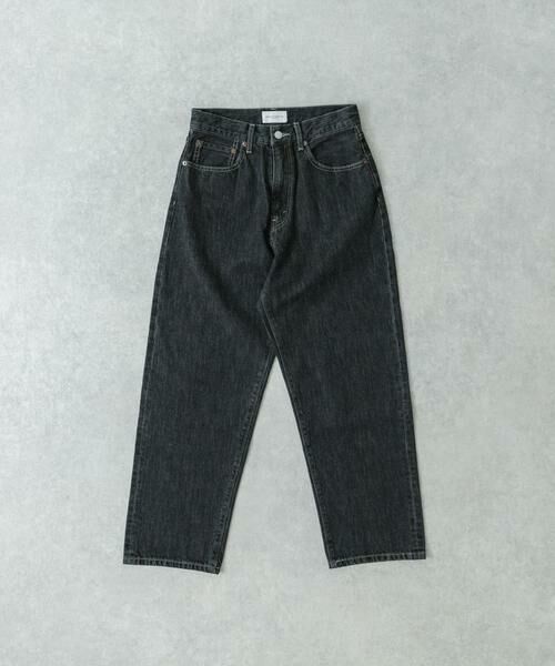 URBAN RESEARCH / アーバンリサーチ デニムパンツ | DENIM WIDE TAPERED PANTS(ブラック)