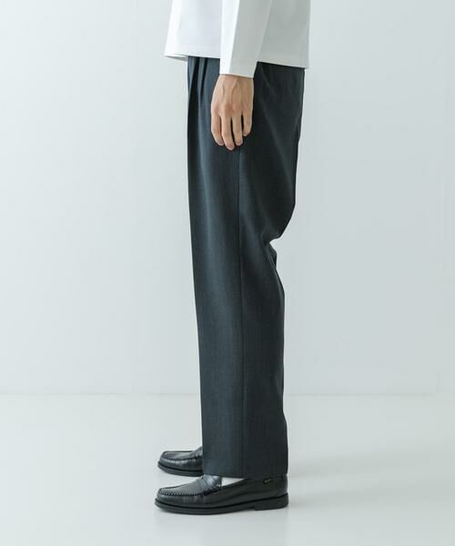 URBAN RESEARCH / アーバンリサーチ その他パンツ | new basic ウールツイルテーパードスラックス | 詳細7