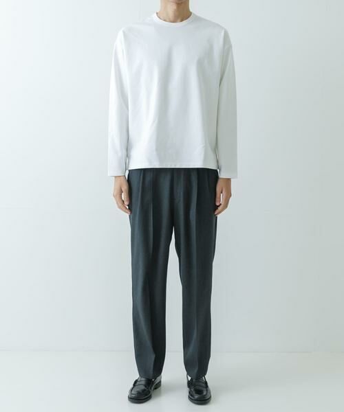 URBAN RESEARCH / アーバンリサーチ その他パンツ | new basic ウールツイルテーパードスラックス | 詳細9