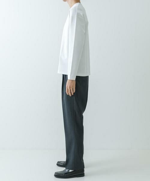 URBAN RESEARCH / アーバンリサーチ その他パンツ | new basic ウールツイルテーパードスラックス | 詳細10