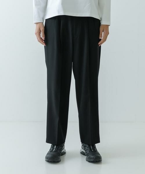 URBAN RESEARCH / アーバンリサーチ その他パンツ | new basic ウールツイルワイドスラックス | 詳細1