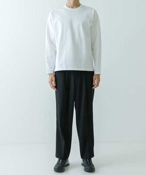 URBAN RESEARCH / アーバンリサーチ その他パンツ | new basic ウールツイルワイドスラックス | 詳細4