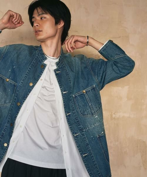 URBAN RESEARCH / アーバンリサーチ その他アウター | new basic 10oz DENIM STAND COVERALL | 詳細2