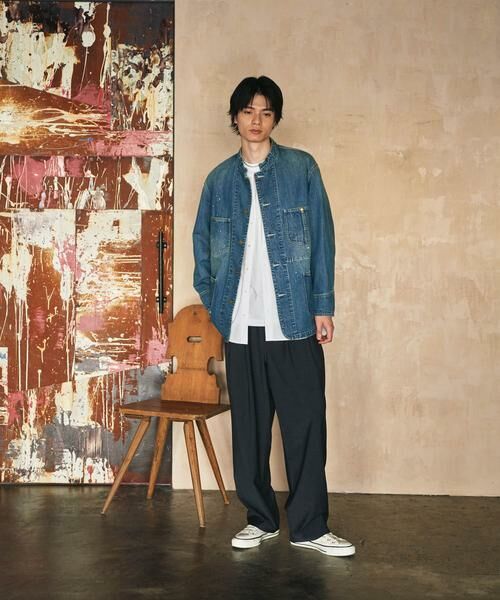 URBAN RESEARCH / アーバンリサーチ その他アウター | new basic 10oz DENIM STAND COVERALL | 詳細6