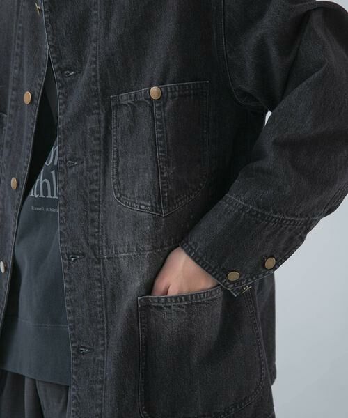 URBAN RESEARCH / アーバンリサーチ その他アウター | new basic 10oz DENIM STAND COVERALL | 詳細14