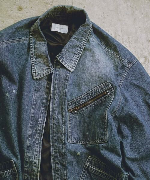 URBAN RESEARCH / アーバンリサーチ Gジャン・デニムジャケット | new basic 10oz DENIM WORK JACKET | 詳細11