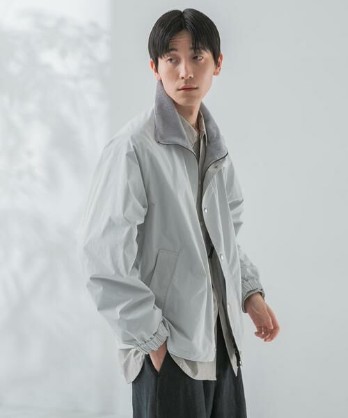 URBAN RESEARCH/アーバンリサーチ new basic VINTAGE NYLON STAND BLOUSON グレー系その他 M URBAN RESEARCH/アーバンリサーチ new basic VINTAGE NYLON STAND BLOUSON グレー系その他 M