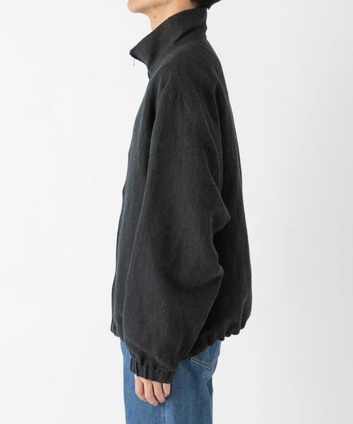 URBAN RESEARCH / アーバンリサーチ ブルゾン | new basic Wool/Linen Track Jacket | 詳細8