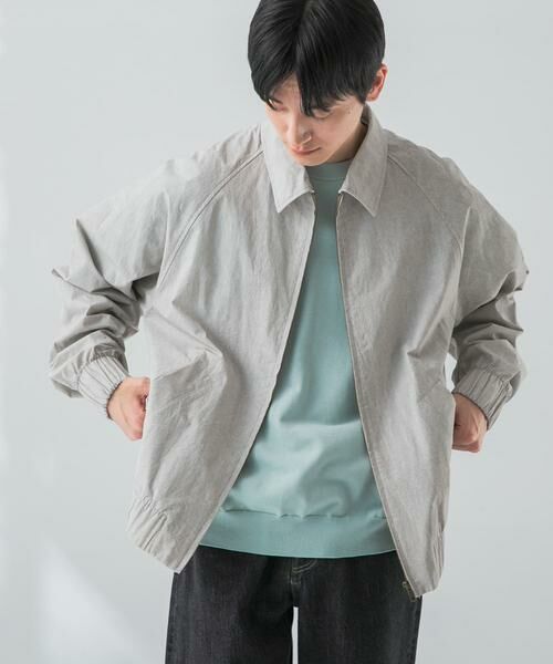 URBAN RESEARCH/アーバンリサーチ 『セットアップ対応』MADARA MIST COTTON BLOUSON グレー L