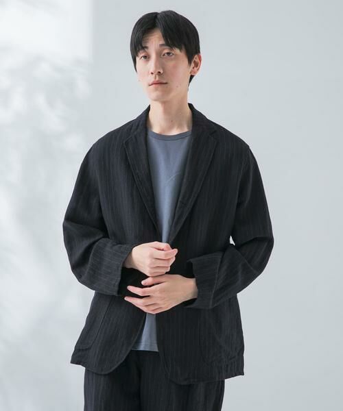 URBAN RESEARCH / アーバンリサーチ その他アウター | 『セットアップ対応』new basic Wool/Linen jacket | 詳細2