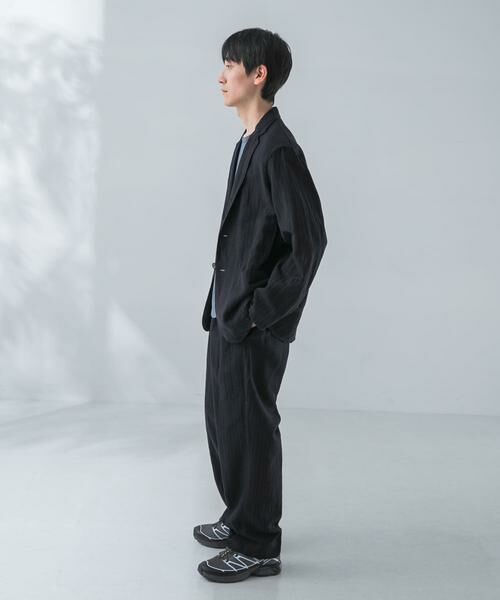 URBAN RESEARCH / アーバンリサーチ その他アウター | 『セットアップ対応』new basic Wool/Linen jacket | 詳細5