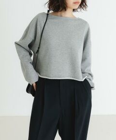URBAN RESEARCH / アーバンリサーチ スウェット | 『MADE IN JAPAN』ショート丈カットオフスウェット