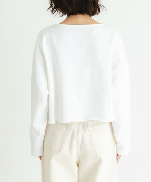 URBAN RESEARCH / アーバンリサーチ スウェット | 『MADE IN JAPAN』ショート丈カットオフスウェット | 詳細10