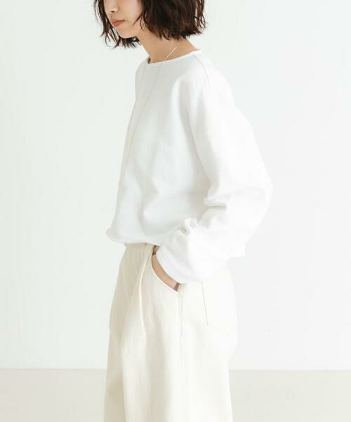 URBAN RESEARCH / アーバンリサーチ スウェット | 『MADE IN JAPAN』ショート丈カットオフスウェット | 詳細3