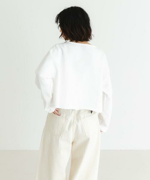URBAN RESEARCH / アーバンリサーチ スウェット | 『MADE IN JAPAN』ショート丈カットオフスウェット | 詳細4