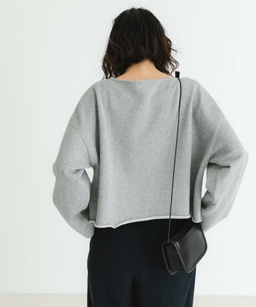 URBAN RESEARCH / アーバンリサーチ スウェット | 『MADE IN JAPAN』ショート丈カットオフスウェット | 詳細16