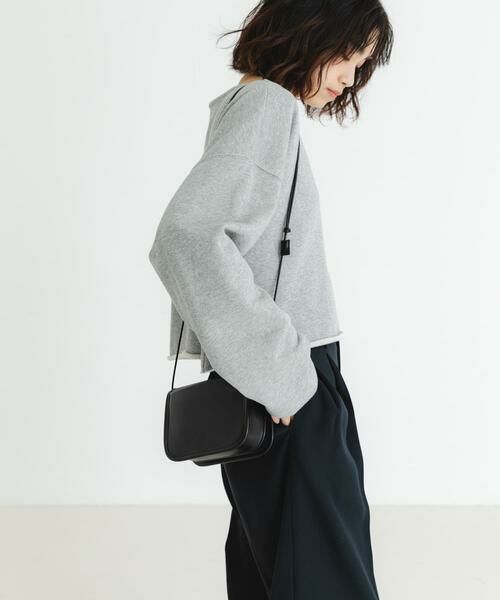 URBAN RESEARCH / アーバンリサーチ スウェット | 『MADE IN JAPAN』ショート丈カットオフスウェット | 詳細17