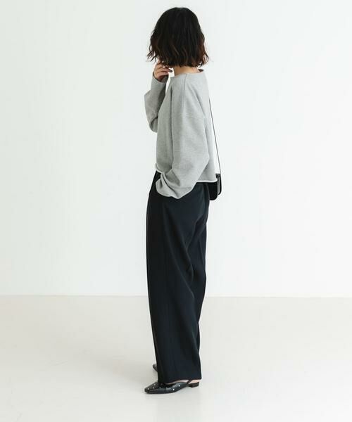 URBAN RESEARCH / アーバンリサーチ スウェット | 『MADE IN JAPAN』ショート丈カットオフスウェット | 詳細18