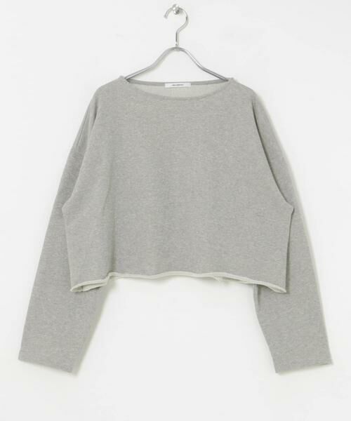 URBAN RESEARCH / アーバンリサーチ スウェット | 『MADE IN JAPAN』ショート丈カットオフスウェット | 詳細20