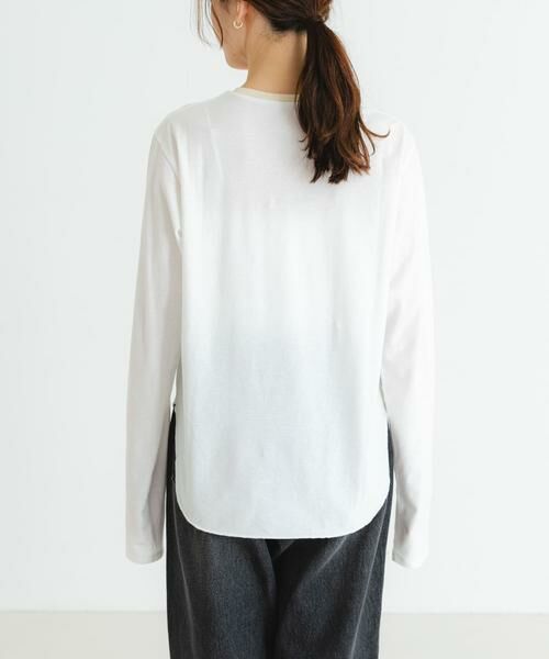 URBAN RESEARCH / アーバンリサーチ Tシャツ | 『MADE IN JAPAN』リンガーロングスリーブカットソー | 詳細10