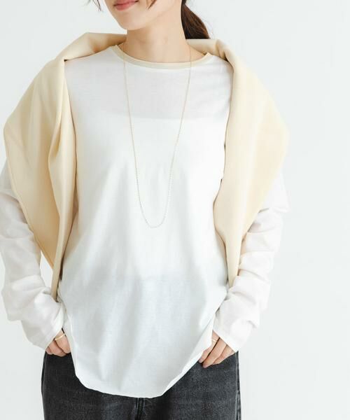 URBAN RESEARCH / アーバンリサーチ Tシャツ | 『MADE IN JAPAN』リンガーロングスリーブカットソー | 詳細3