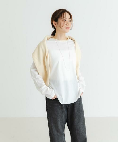 URBAN RESEARCH / アーバンリサーチ Tシャツ | 『MADE IN JAPAN』リンガーロングスリーブカットソー | 詳細5