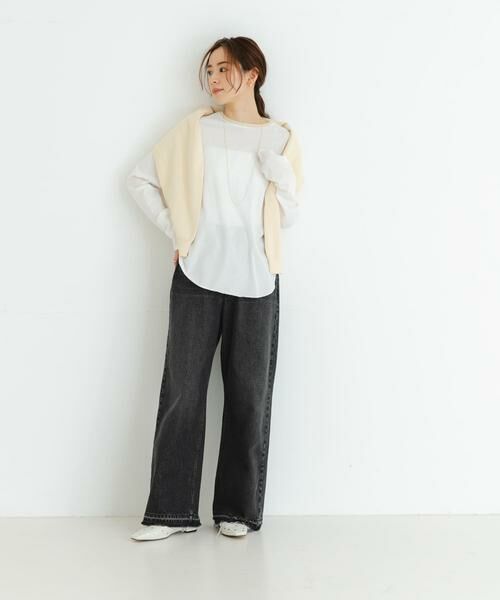 URBAN RESEARCH / アーバンリサーチ Tシャツ | 『MADE IN JAPAN』リンガーロングスリーブカットソー | 詳細7