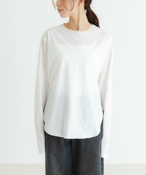 URBAN RESEARCH / アーバンリサーチ Tシャツ | 『MADE IN JAPAN』リンガーロングスリーブカットソー | 詳細8