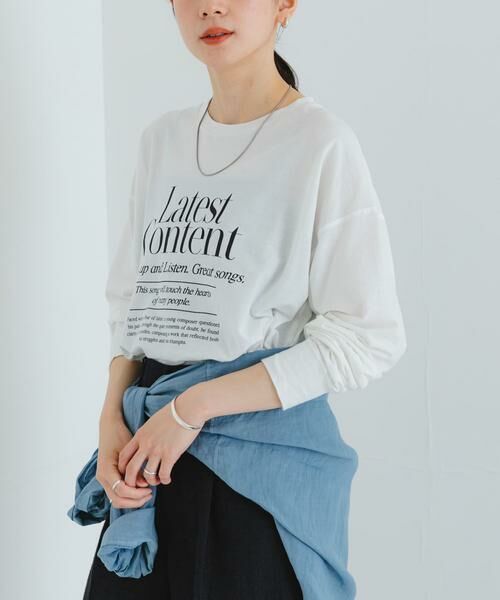 URBAN RESEARCH / アーバンリサーチ Tシャツ | グラフィックロングスリーブカットソー | 詳細1