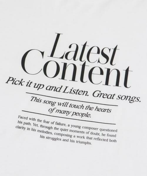 URBAN RESEARCH / アーバンリサーチ Tシャツ | グラフィックロングスリーブカットソー | 詳細12