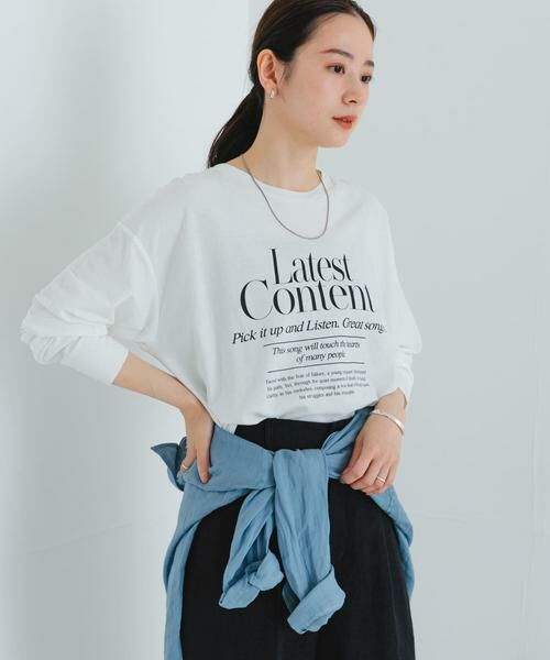 URBAN RESEARCH / アーバンリサーチ Tシャツ | グラフィックロングスリーブカットソー | 詳細2