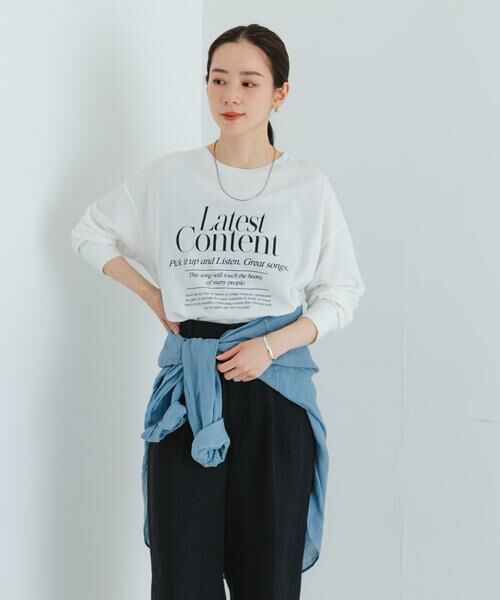 URBAN RESEARCH / アーバンリサーチ Tシャツ | グラフィックロングスリーブカットソー | 詳細4