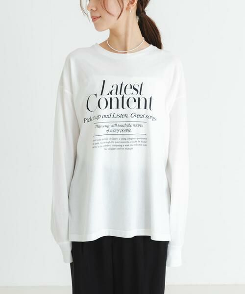 URBAN RESEARCH / アーバンリサーチ Tシャツ | グラフィックロングスリーブカットソー | 詳細8