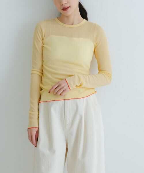 URBAN RESEARCH / アーバンリサーチ Tシャツ | 『MADE IN JAPAN』シアーテレコカットソー | 詳細1