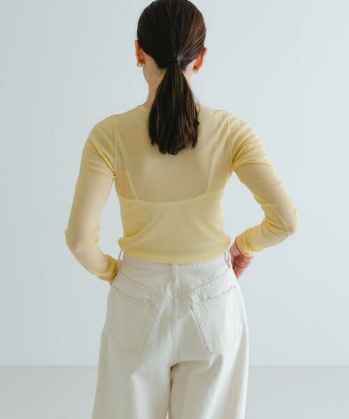 URBAN RESEARCH / アーバンリサーチ Tシャツ | 『MADE IN JAPAN』シアーテレコカットソー | 詳細3