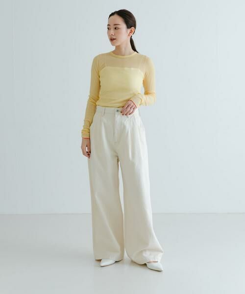 URBAN RESEARCH / アーバンリサーチ Tシャツ | 『MADE IN JAPAN』シアーテレコカットソー | 詳細5