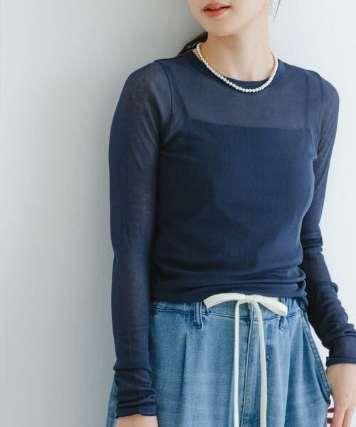 URBAN RESEARCH / アーバンリサーチ Tシャツ | 『MADE IN JAPAN』シアーテレコカットソー | 詳細10