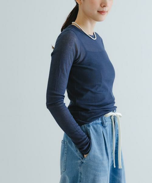 URBAN RESEARCH / アーバンリサーチ Tシャツ | 『MADE IN JAPAN』シアーテレコカットソー | 詳細12