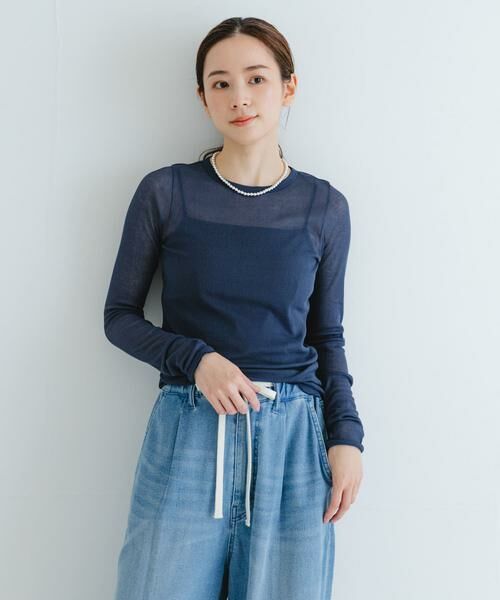 URBAN RESEARCH / アーバンリサーチ Tシャツ | 『MADE IN JAPAN』シアーテレコカットソー | 詳細15