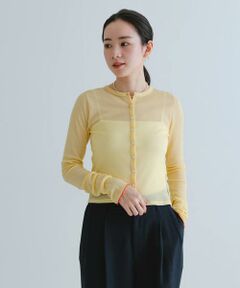 URBAN RESEARCH / アーバンリサーチ カーディガン・ボレロ | 『MADE IN JAPAN』シアーテレコショートカーディガン