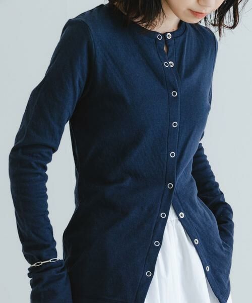 URBAN RESEARCH / アーバンリサーチ カーディガン・ボレロ | 『MADE IN JAPAN』セッケツクルーネックカーディガン | 詳細1