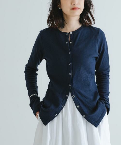 URBAN RESEARCH / アーバンリサーチ カーディガン・ボレロ | 『MADE IN JAPAN』セッケツクルーネックカーディガン | 詳細2