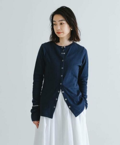 URBAN RESEARCH / アーバンリサーチ カーディガン・ボレロ | 『MADE IN JAPAN』セッケツクルーネックカーディガン | 詳細5