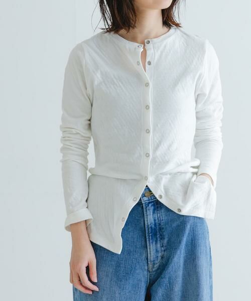 URBAN RESEARCH / アーバンリサーチ カーディガン・ボレロ | 『MADE IN JAPAN』セッケツクルーネックカーディガン | 詳細10