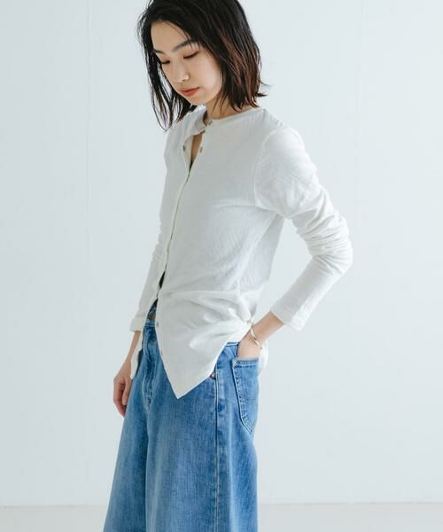 URBAN RESEARCH / アーバンリサーチ カーディガン・ボレロ | 『MADE IN JAPAN』セッケツクルーネックカーディガン | 詳細13