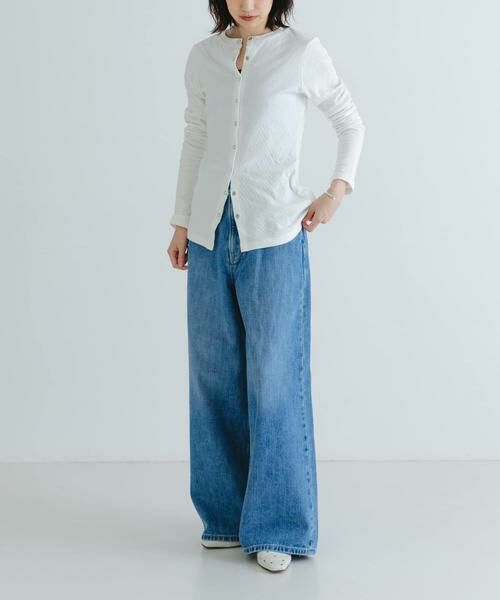 URBAN RESEARCH / アーバンリサーチ カーディガン・ボレロ | 『MADE IN JAPAN』セッケツクルーネックカーディガン | 詳細15