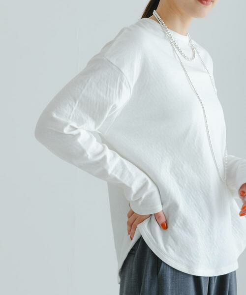 URBAN RESEARCH / アーバンリサーチ Tシャツ | 『MADE IN JAPAN』セッケツクルーネックルーズカットソー | 詳細10