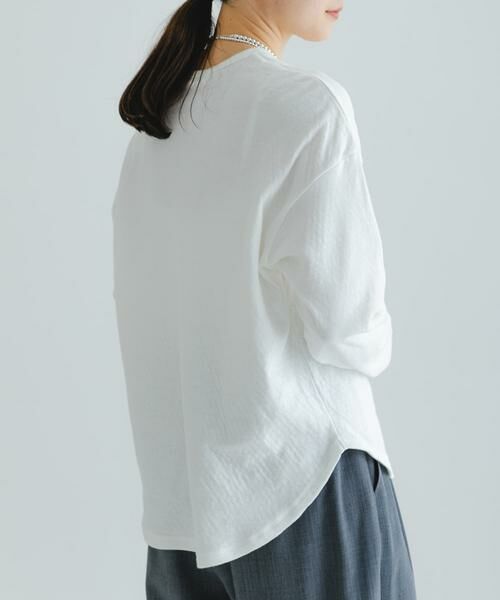 URBAN RESEARCH / アーバンリサーチ Tシャツ | 『MADE IN JAPAN』セッケツクルーネックルーズカットソー | 詳細11